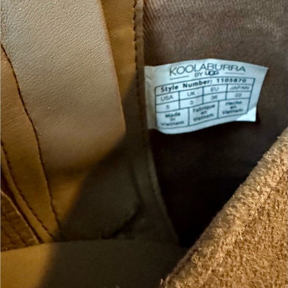 Koolaburra by Ugg Suede Ankle Boots women’s USA size 5 - Picture 6 of 8